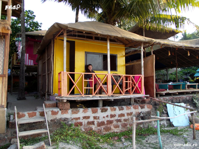 beach hut in Goa